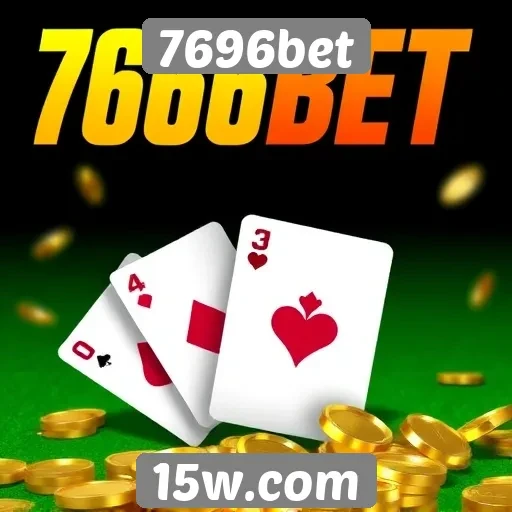 Variedade de jogos disponíveis na plataforma 7696bet